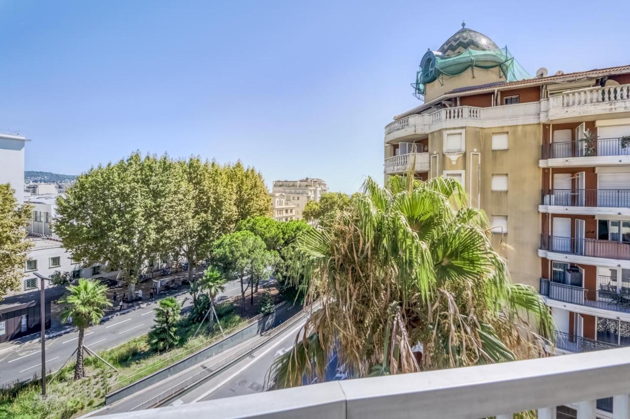 Greeter-Appartement Lumineux Avec Vue Sur La Mer Nice Exteriör bild